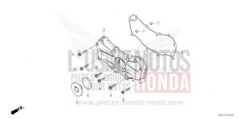 COUVERCLE MOTEUR AVANT GL1800DAN de 2022